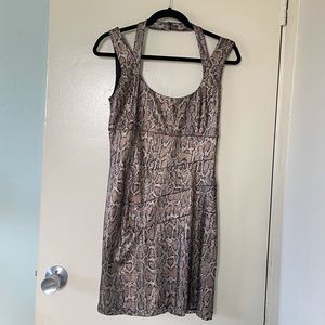 Guess Mini Dress Snake Print